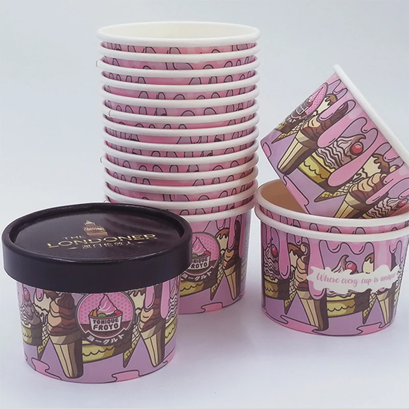Ice Cream In Paper