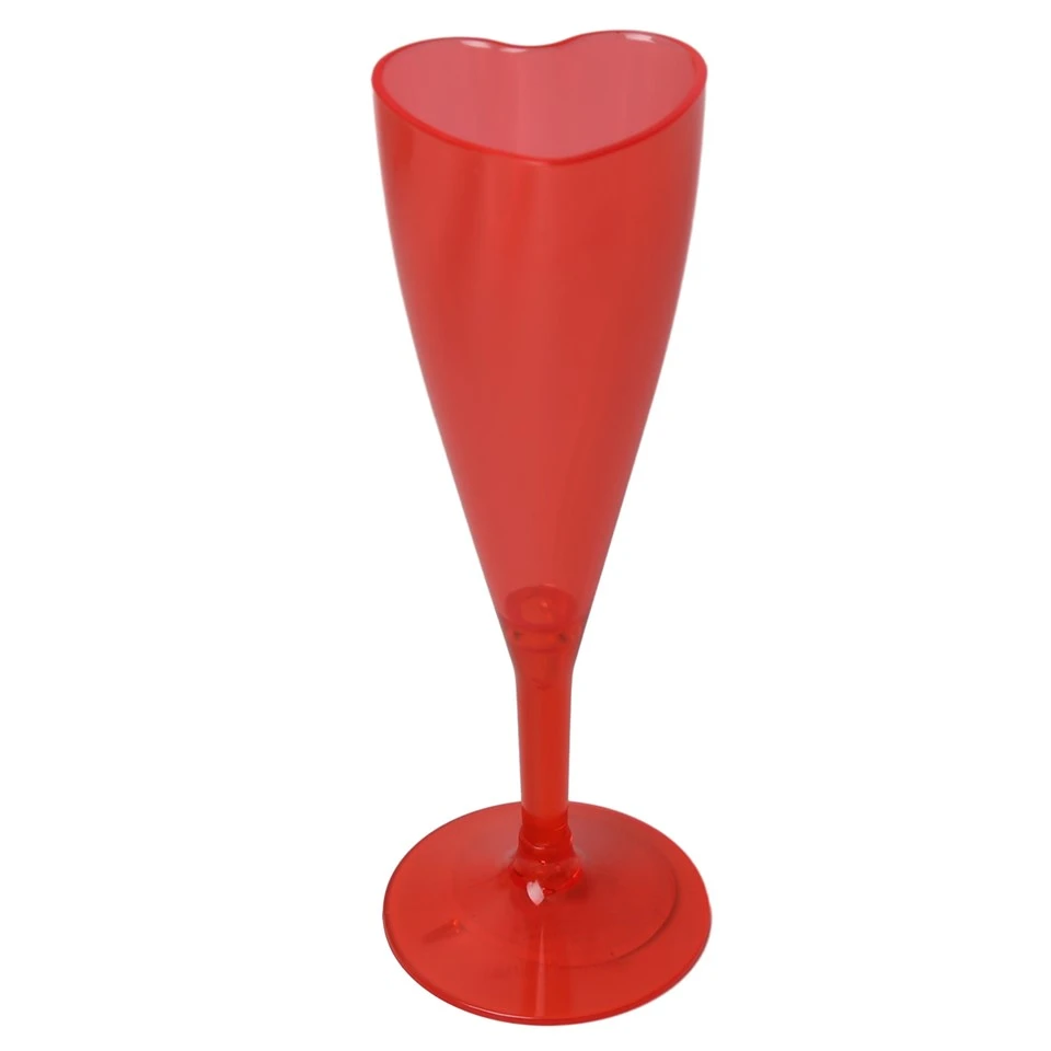 Printed Plastic Wine Glass